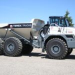 Side Profile of TEREX Trucks TA400