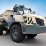 Close Up of TEREX Trucks TA400